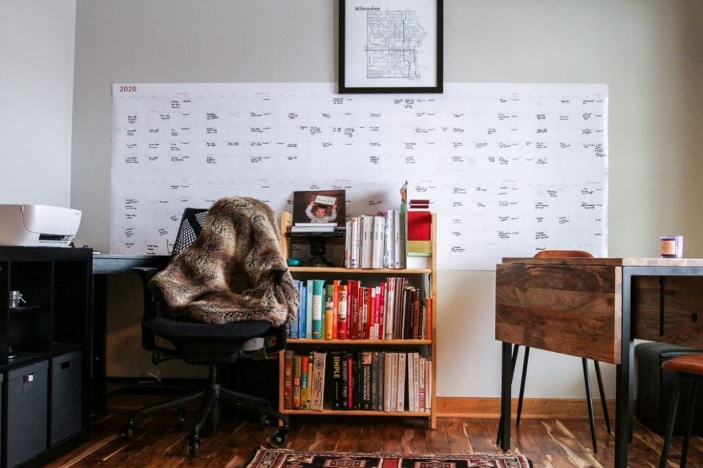 Sweet OPhi home office makeover after photo