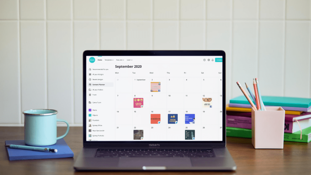 Canva Content Planner