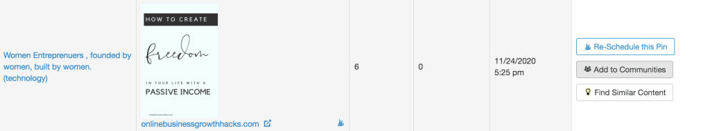 tailwind communities screenshot