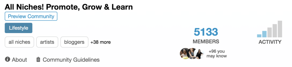 tailwind communities screenshot