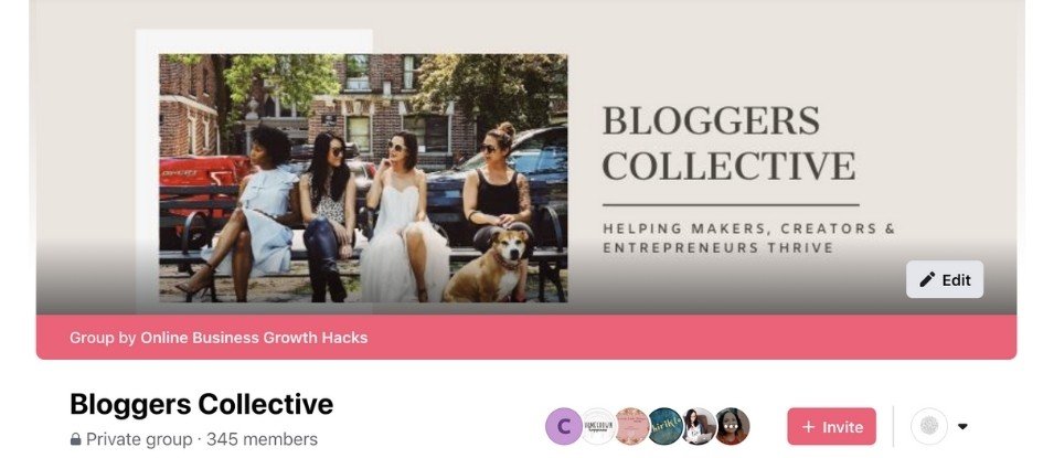 Facebook Group- Bloggers Collective