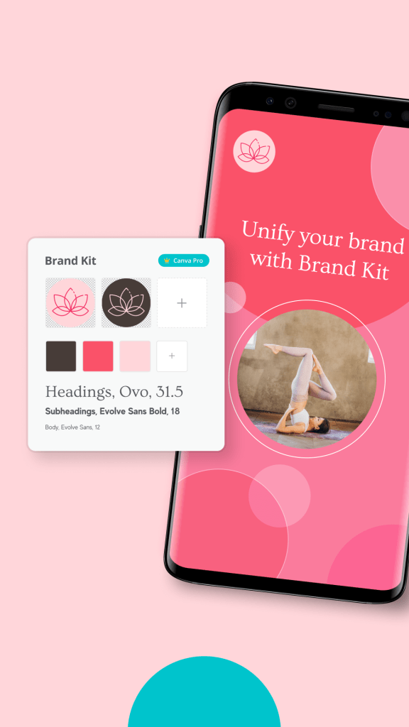 Canva brand kit image
