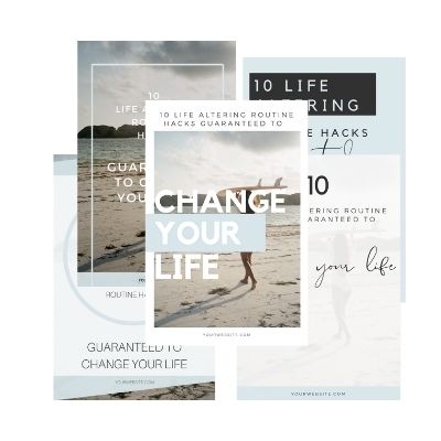 free pinterest pin templates